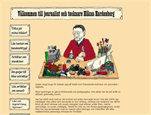 Tablet Screenshot of hardenborg.se
